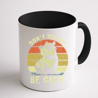 Retro Vintage Funny Capybara Dont Be Worry Be Capy Mug