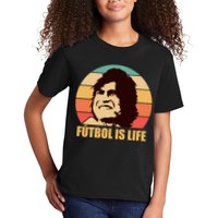 Retro Vintage Futbol Is Life Kids T-Shirt
