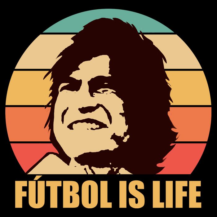Retro Vintage Futbol Is Life Kids T-Shirt