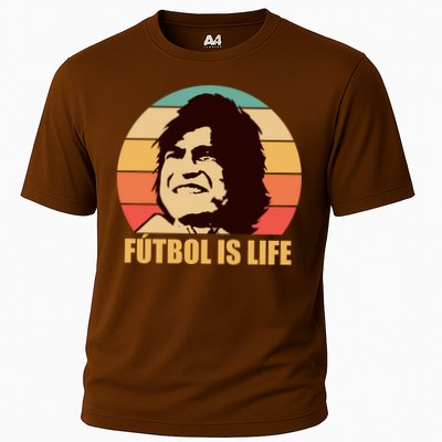 Retro Vintage Futbol Is Life Performance Shirt
