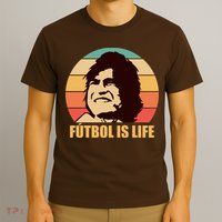 Retro Vintage Futbol Is Life T-Shirt