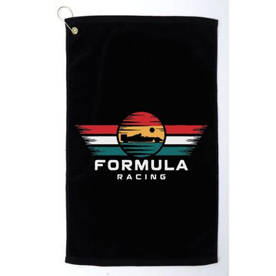 Retro Vintage Formula Racing Lovers Formula Racing Golf Towel