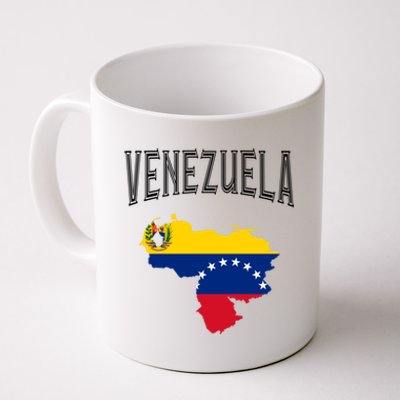 Retro Venezuela Flag Vintage Throwback Athletic Gift Coffee Mug