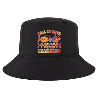 Retro Vintage Fall In Love With Learning Cool Comfort Performance Bucket Hat