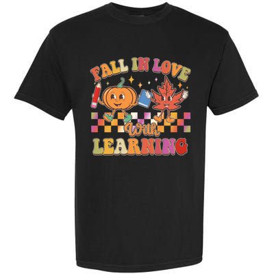 Retro Vintage Fall In Love With Learning Garment-Dyed Heavyweight T-Shirt
