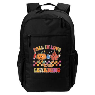 Retro Vintage Fall In Love With Learning Backpack