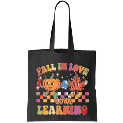 Retro Vintage Fall In Love With Learning Bag