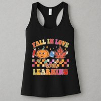 Retro Vintage Fall In Love With Learning Womens Tank Top