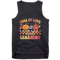 Retro Vintage Fall In Love With Learning Tank Top