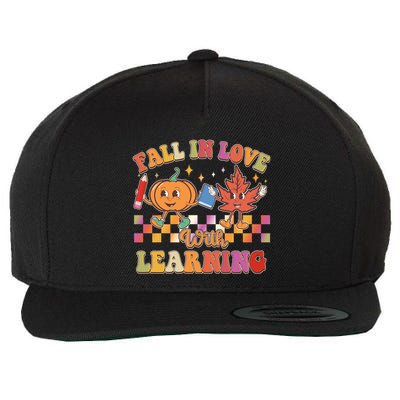 Retro Vintage Fall In Love With Learning Wool Snapback Cap