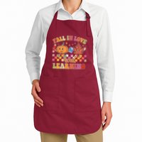 Retro Vintage Fall In Love With Learning Apron
