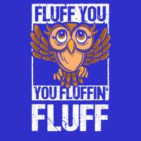 Retro Vintage Fluff You You Fluffin' Fluff Owl Cool Gift 16 in Basic Backpack