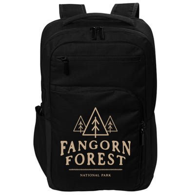 Retro Vintage Fangorn Forest National Park Bookworms Saying Impact Tech Backpack