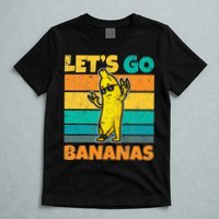 Retro Vintage Funny Banana Meme Let Go Banana Rocker Bananas T-Shirt