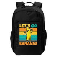 Retro Vintage Funny Banana Meme Let Go Banana Rocker Bananas Backpack