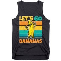 Retro Vintage Funny Banana Meme Let Go Banana Rocker Bananas Tank Top