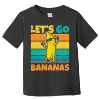 Retro Vintage Funny Banana Meme Let Go Banana Rocker Bananas Toddler T-Shirt