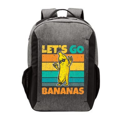 Retro Vintage Funny Banana Meme Let Go Banana Rocker Bananas Vector Backpack
