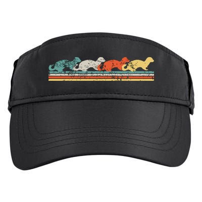 Retro Vintage Ferret Adult Drive Performance Visor