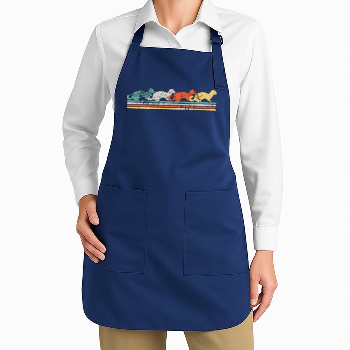 Retro Vintage Ferret Apron