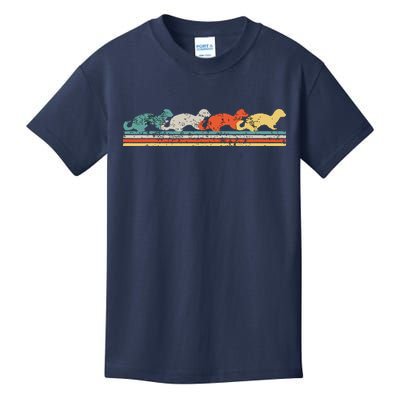 Retro Vintage Ferret Kids T-Shirt