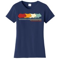 Retro Vintage Guinea Pig Animal Lover Gift Women's T-Shirt