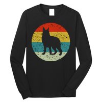 Retro Vintage German Shepherd Long Sleeve Shirt