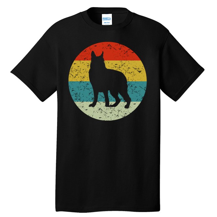 Retro Vintage German Shepherd Tall T-Shirt