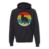 Retro Vintage German Shepherd Premium Hoodie