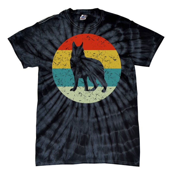 Retro Vintage German Shepherd Tie-Dye T-Shirt