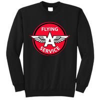 Retro Vintage Gas Station Flying A Service Motor Oil Car Sweatshirt