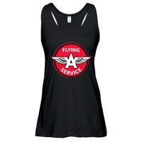 Retro Vintage Gas Station Flying A Service Motor Oil Car Ladies Essential Flowy Tank