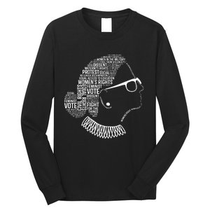 Rights Vote Gift Feminist Quotes Feminism VNeck Long Sleeve Shirt