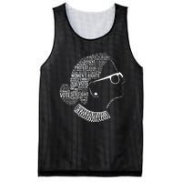 Rights Vote Gift Feminist Quotes Feminism VNeck Mesh Reversible Basketball Jersey Tank