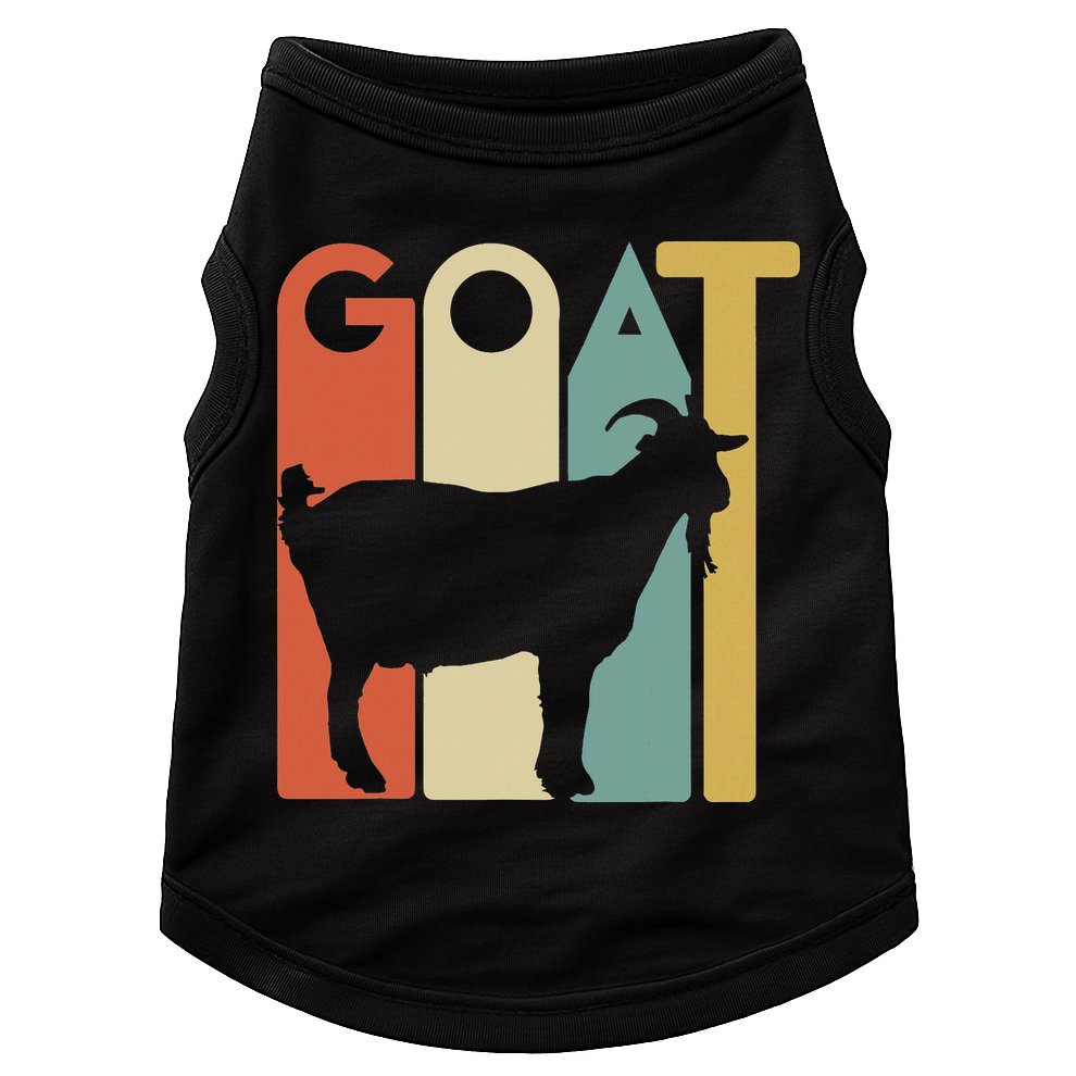 Retro Vintage Goat Animal Goats Lover Gifts Doggie Tank