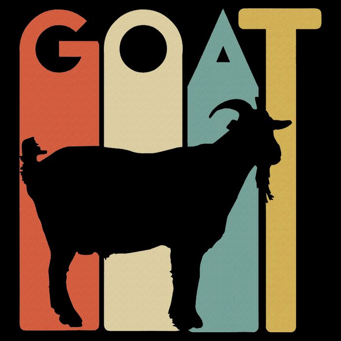 Retro Vintage Goat Animal Goats Lover Gifts Bucket Hat