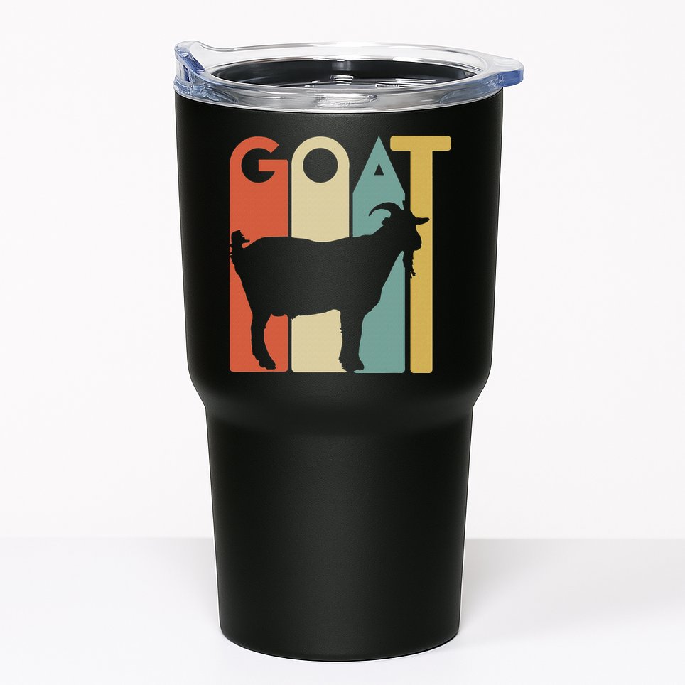 Retro Vintage Goat Animal Goats Lover Gifts Tumbler