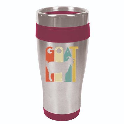 Retro Vintage Goat Animal Goats Lover Gifts 16oz Travel Tumbler