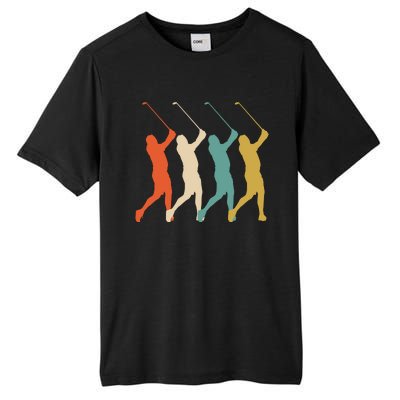 Retro Vintage Golf Lover Tall Fusion ChromaSoft Performance T-Shirt