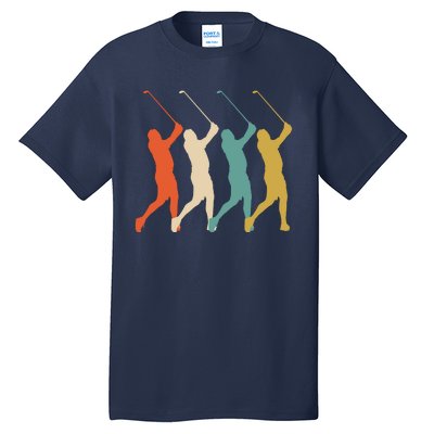 Retro Vintage Golf Lover Tall T-Shirt