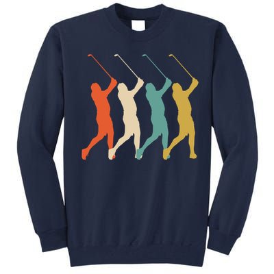 Retro Vintage Golf Lover Tall Sweatshirt