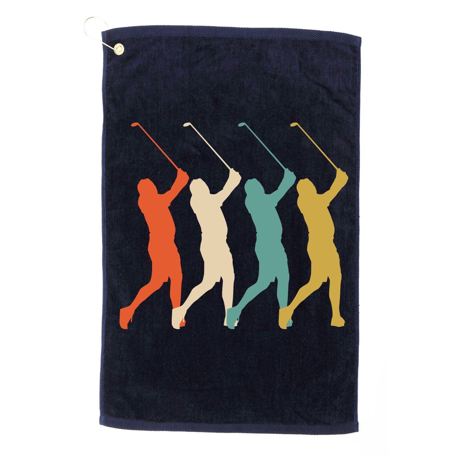 Retro Vintage Golf Lover Golf Towel