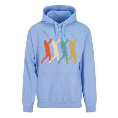 Retro Vintage Golf Lover Unisex Surf Hoodie