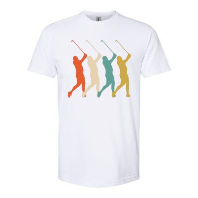 Retro Vintage Golf Lover Softstyle CVC T-Shirt