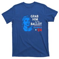 Retro Vintage Grab Him The Ballot Kamala Harris 2024 T-Shirt