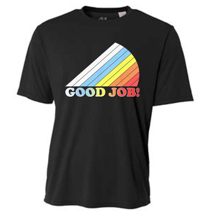 Retro Vintage Good Job! Cooling Performance Crew T-Shirt