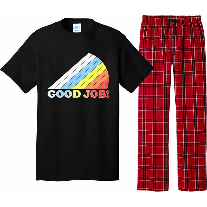 Retro Vintage Good Job! Pajama Set