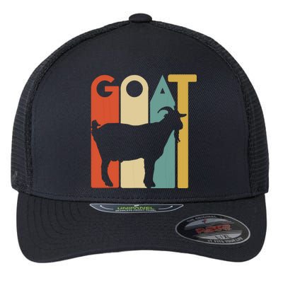 Retro Vintage Goat Tee Animal Goats Lover Gifts Flexfit Unipanel Trucker Cap