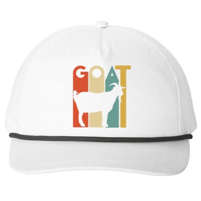 Retro Vintage Goat Tee Animal Goats Lover Gifts Snapback Five-Panel Rope Hat