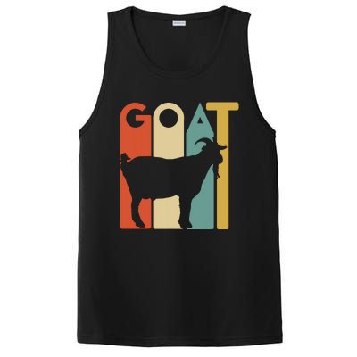 Retro Vintage Goat Tee Animal Goats Lover Gifts PosiCharge Competitor Tank